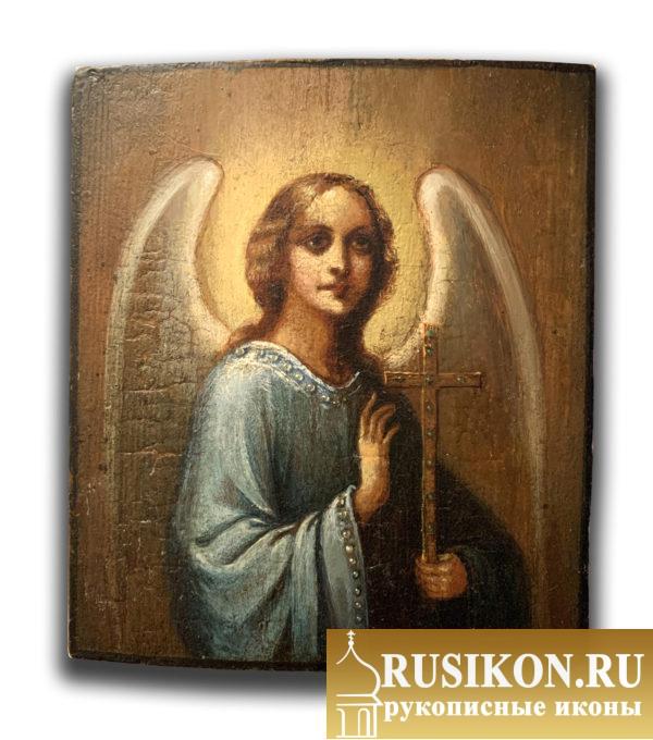 Старинная икона Святого Ангела Хранителя