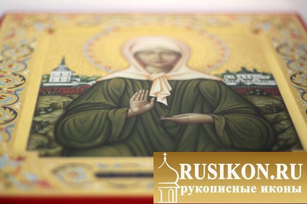 Икона Святой Матроны Московской
